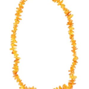 Barnsteen babyketting geel