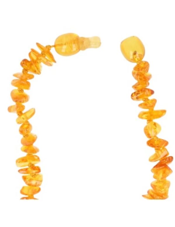 Barnsteen babyketting geel - Image 2