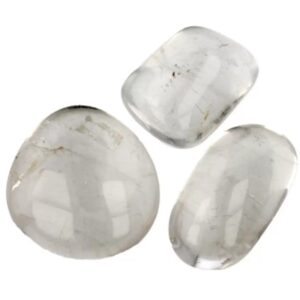 Bergkristal AA trommelstenen Madagaskar (mt3-4), per gram
