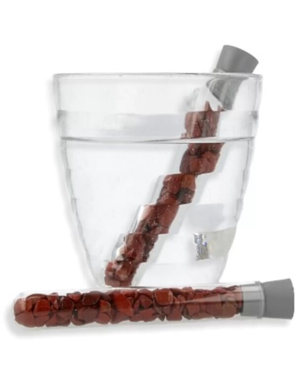 Jaspis rood glas Aqua Gems waterwand