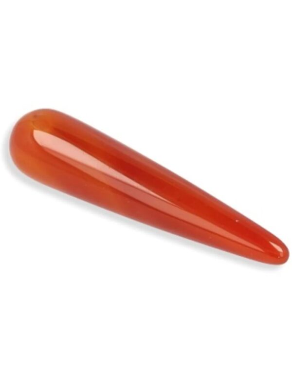 Carneool massage griffel 7,5 cm - Image 2