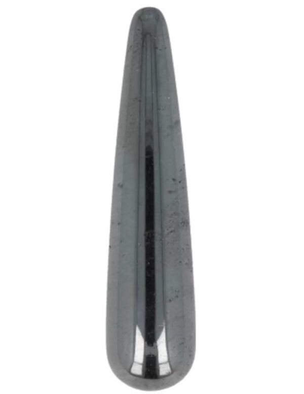 Hematiet massage griffel 7,5 cm
