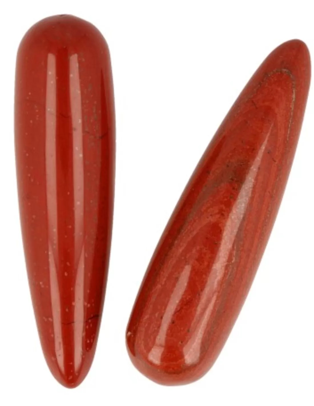 Jaspis rood massage griffel 7,5 cm - Image 5
