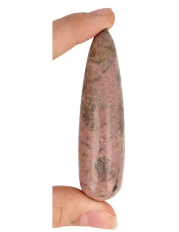 Rhodoniet massage griffel 7,5 cm - Image 4