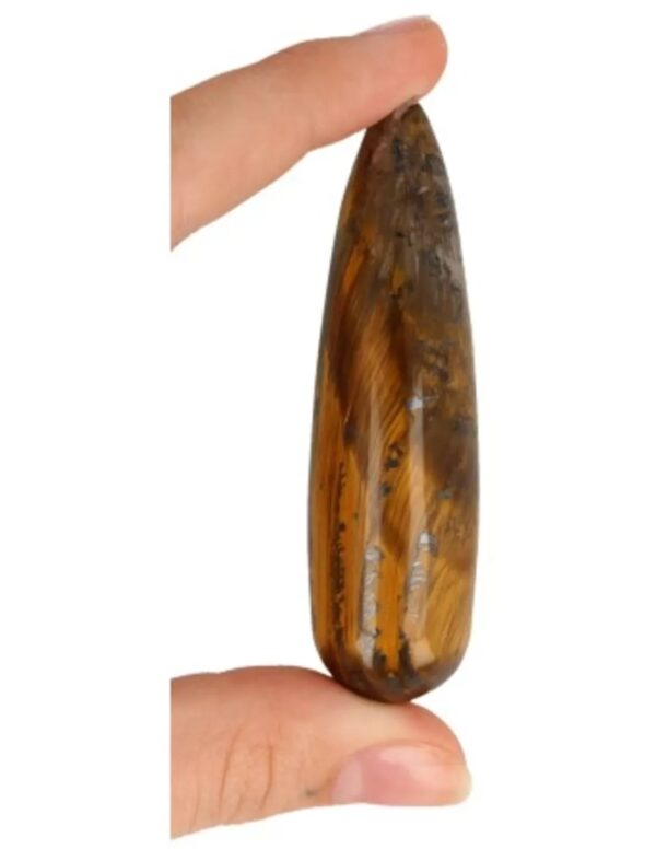 Tijgeroog massage griffel 7,5 cm - Image 4