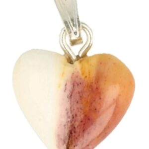 Mokaiet hart hanger 12 mm