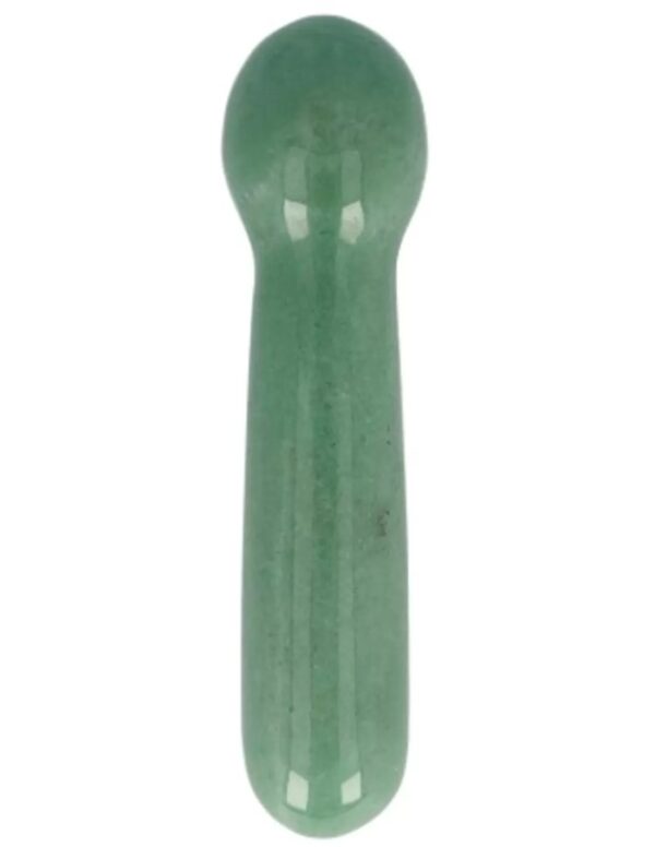 Aventurijn groen yoni stick bol