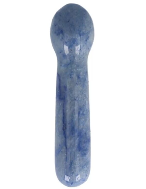 Blauwe kwarts yoni stick bol