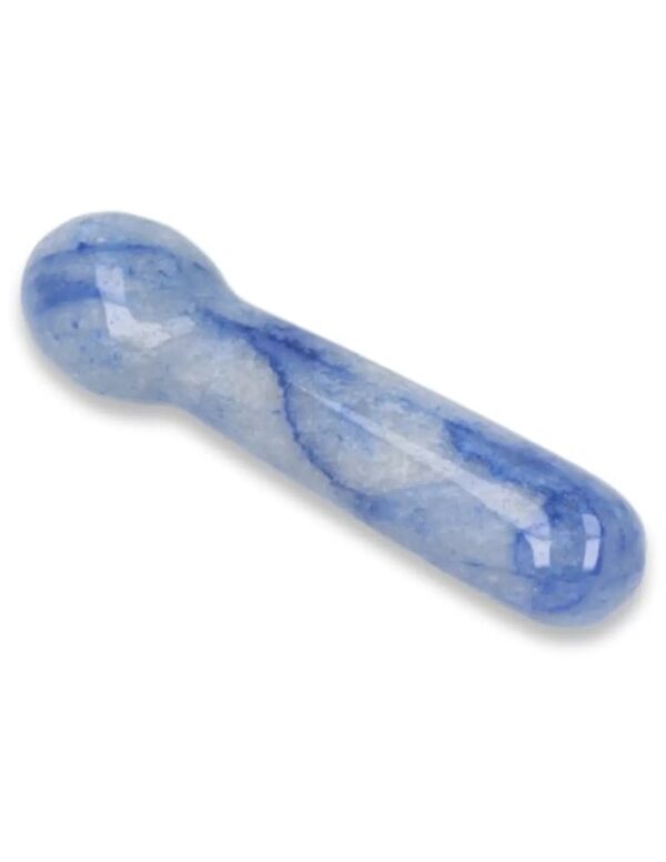 Blauwe kwarts yoni stick bol - Image 2