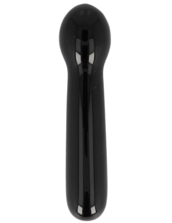 Obsidiaan zwart yoni stick bol