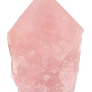 Roze kwarts punten top gepolijst, p/kg