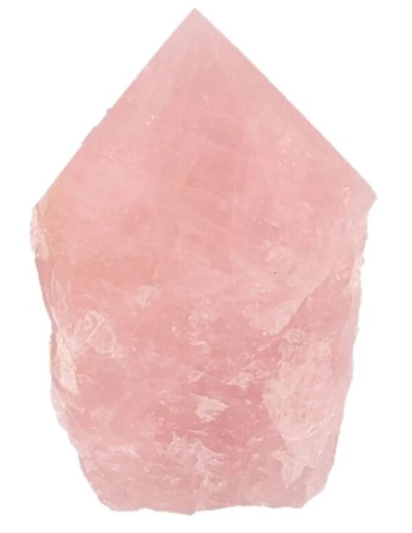 Roze kwarts punten top gepolijst, p/kg