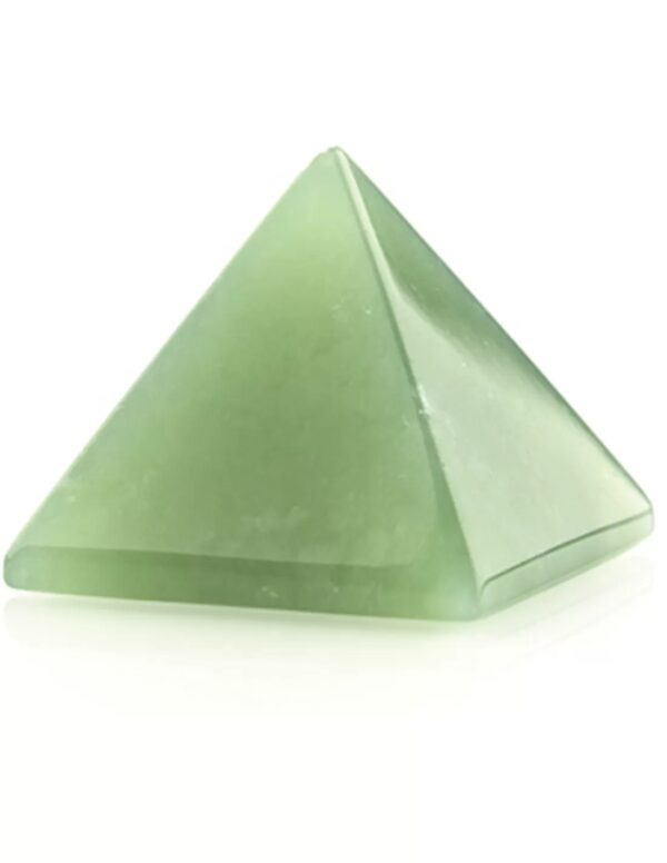 Jade Serpentijn edelsteen piramide 25 mm