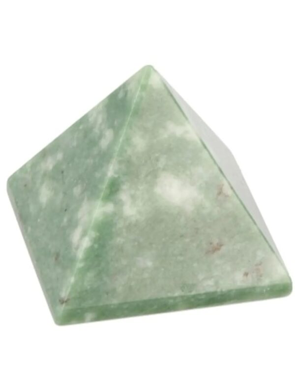 Jade Serpentijn edelsteen piramide 25 mm - Image 3