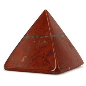 Jaspis rood piramide 25 mm edelsteen