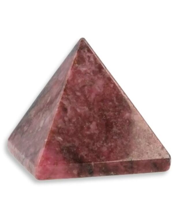 Rhodoniet edelsteen piramide 25 mm - Image 2