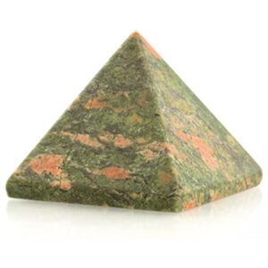 Unakiet edelsteen piramide 25 mm