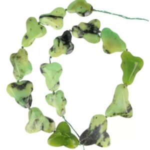 Chrysopraas vorm kralen streng