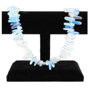 Opaliet longdrop kralen streng (synth)