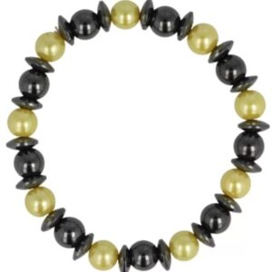 Magneetarmband 8 mm geel