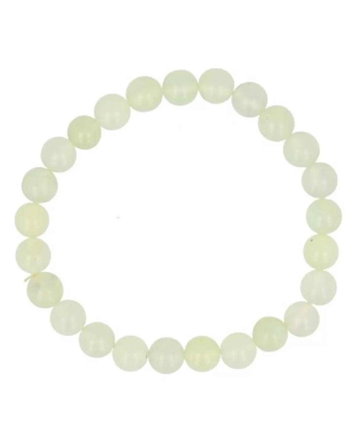 Jade Serpentijn kralenarmband 8 mm