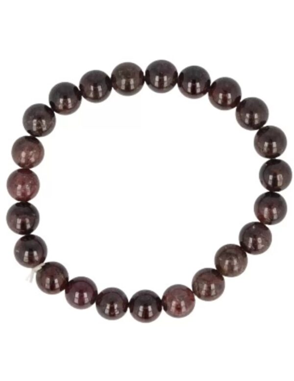 Granaat kralenarmband 7-8 mm