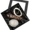 Yoni massage set Bergkristal / Rhodoniet - Image 2