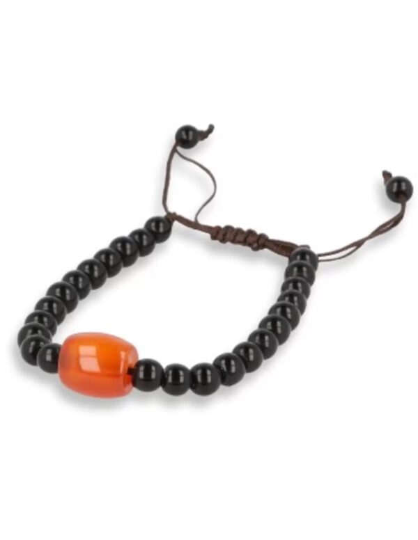 Carneool / Onyx armband