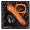 Yoni massage set Obsidiaan / Aventurijn oranje - Image 3