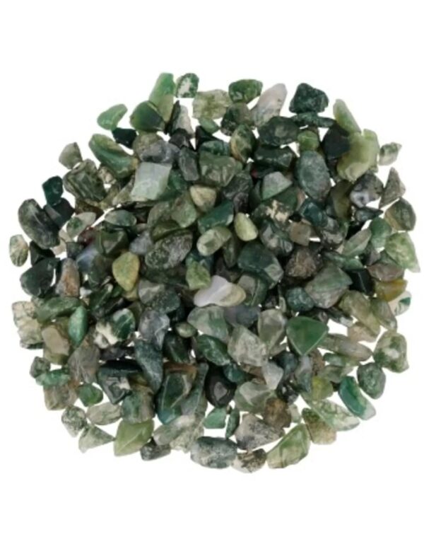 Agaat mos 1 kg. trommelstenen (mt1) - Image 3