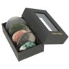 Agaat oplegstenen massage set