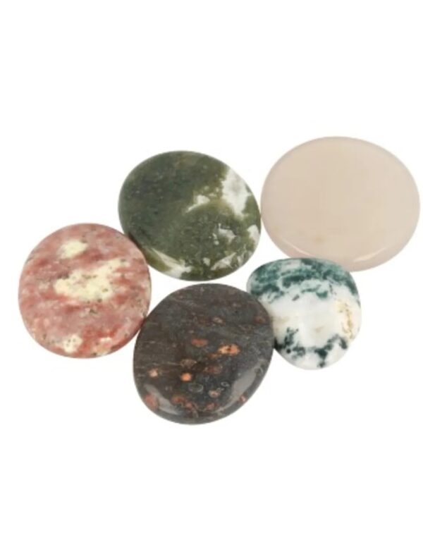 Agaat oplegstenen massage set - Image 3