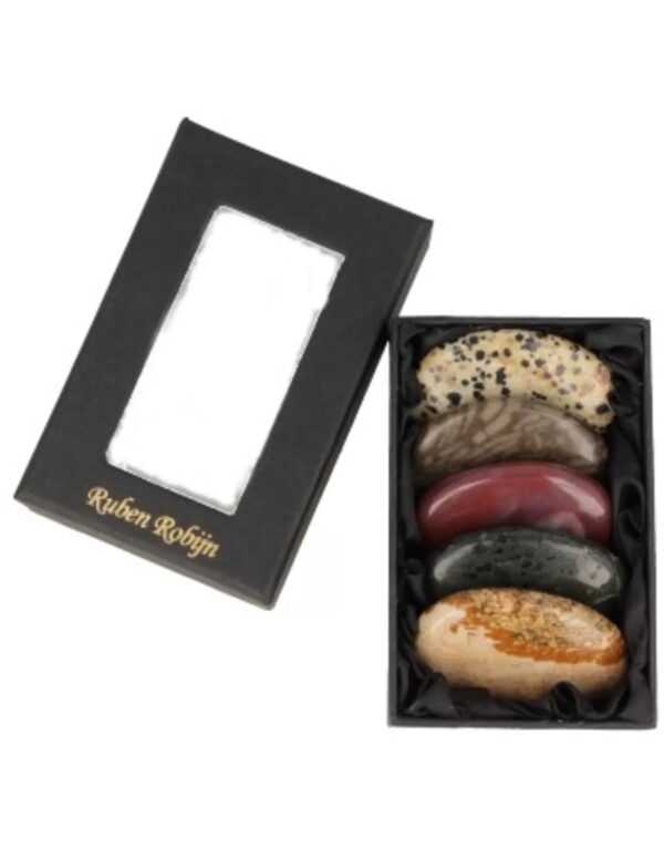 Jaspis oplegstenen massage set - Image 2