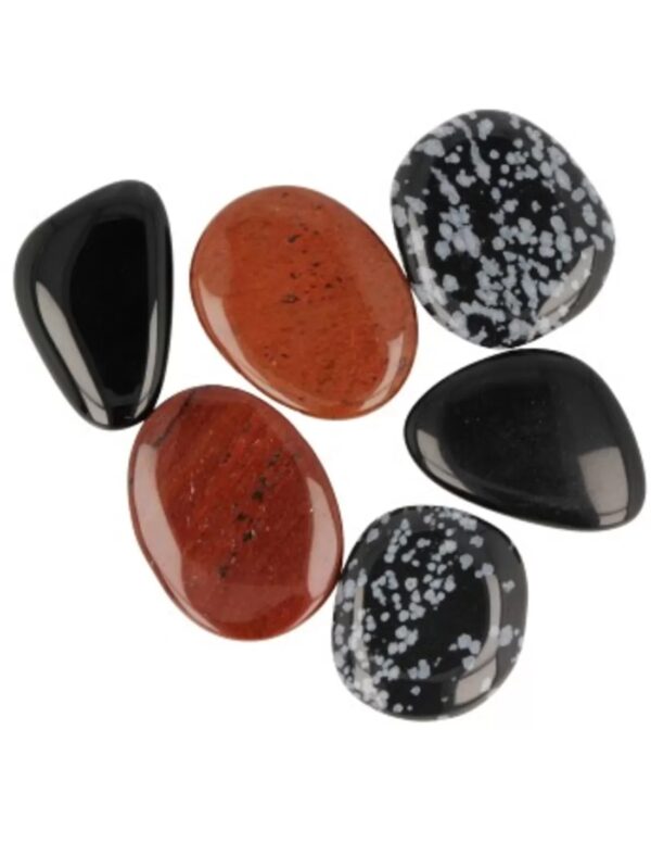 Obsidiaan oplegstenen massage set - Image 3