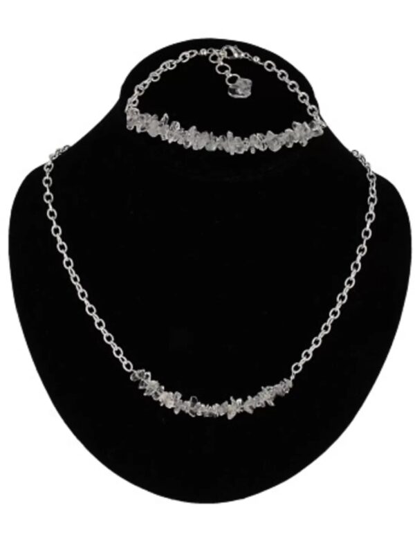 Bergkristal bar ketting - Image 2