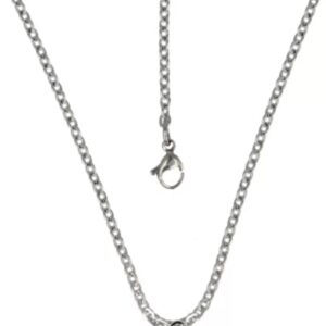 Ketting ankerschakel 2,4 mm 50 cm rvs