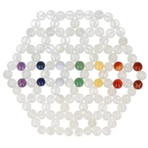 Chakra levensbloem onderzetter / mat
