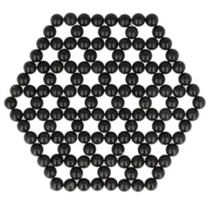 Onyx levensbloem onderzetter / mat