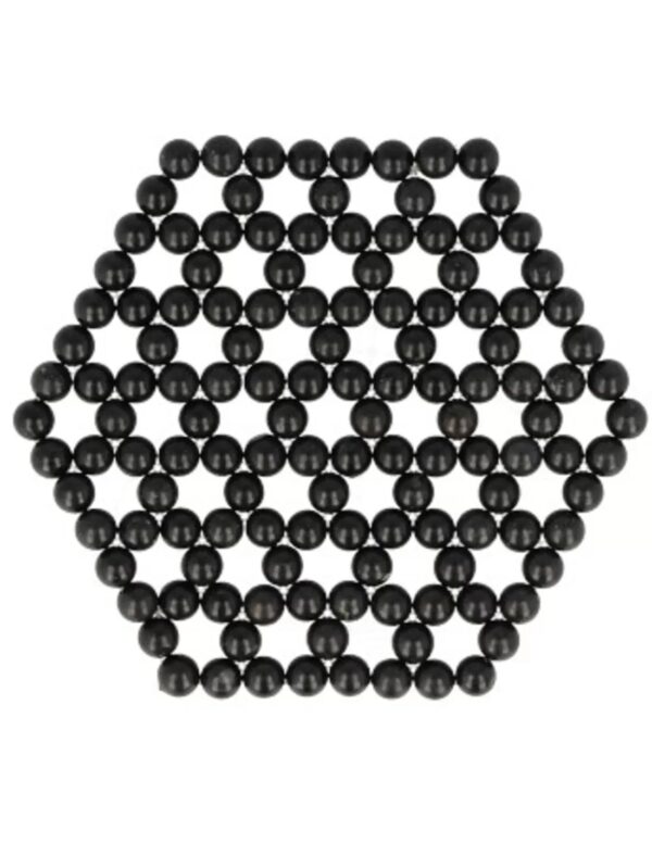 Onyx levensbloem onderzetter / mat