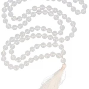 Bergkristal mala ketting