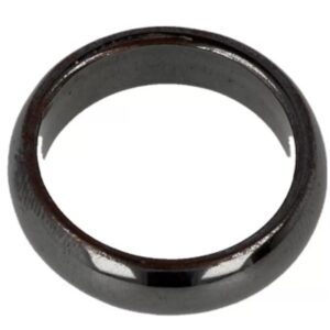 Hematiet edelsteen ring 6 mm - 20
