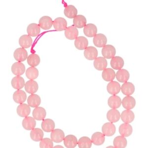 Roze kwarts kralen streng 8 mm