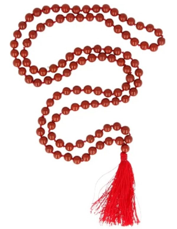 Jaspis rood mala ketting