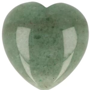 Aventurijn groen edelsteen hart 30 mm