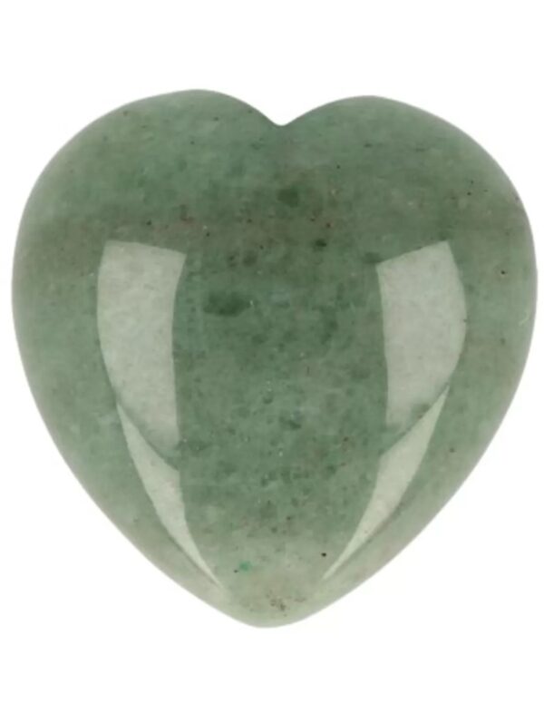 Aventurijn groen edelsteen hart 30 mm