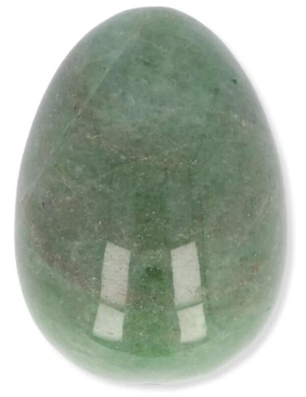 Aventurijn groen yoni ei 45x33 mm