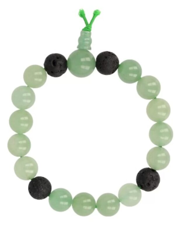 Aventurijn groen powerbead mannen armband