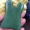Aventurijn groen guasha massage schraper rechthoek - Image 2