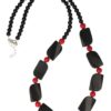 Ketting Onyx / Koraal (imitatie) - Image 2