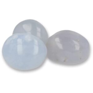 Chalcedoon A trommelstenen (mt3), per gram